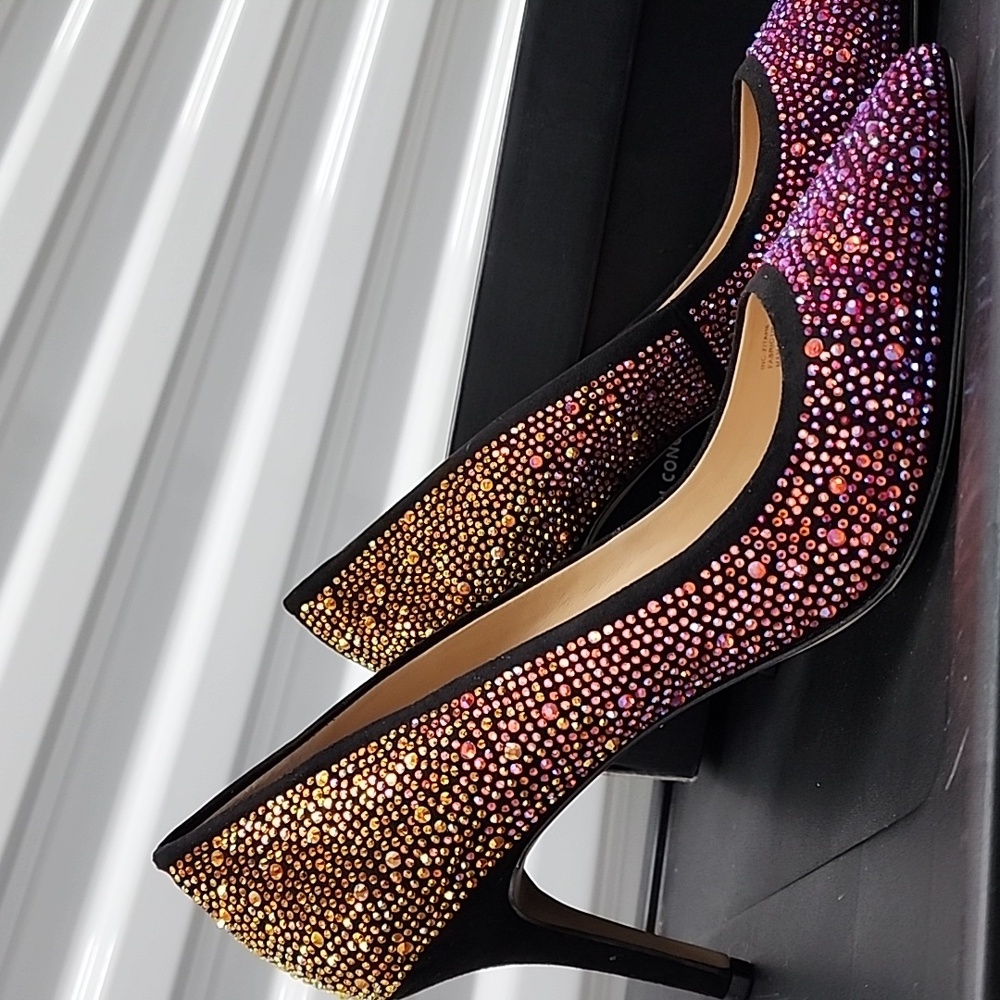 INC Rhinestone Pink Ombre Heels – Size 9.5M